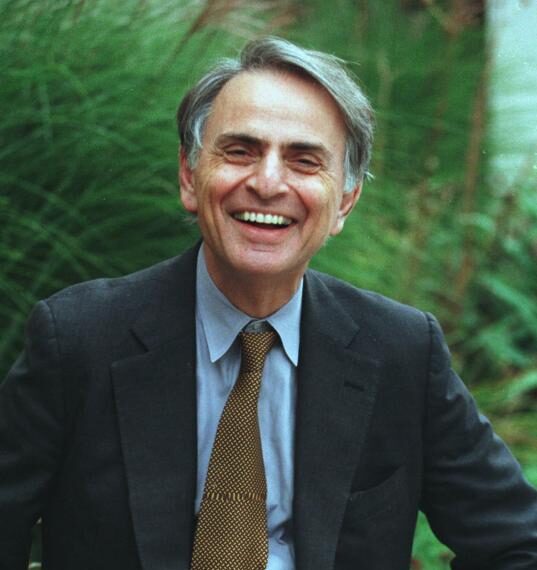 November 9. Carl Sagan